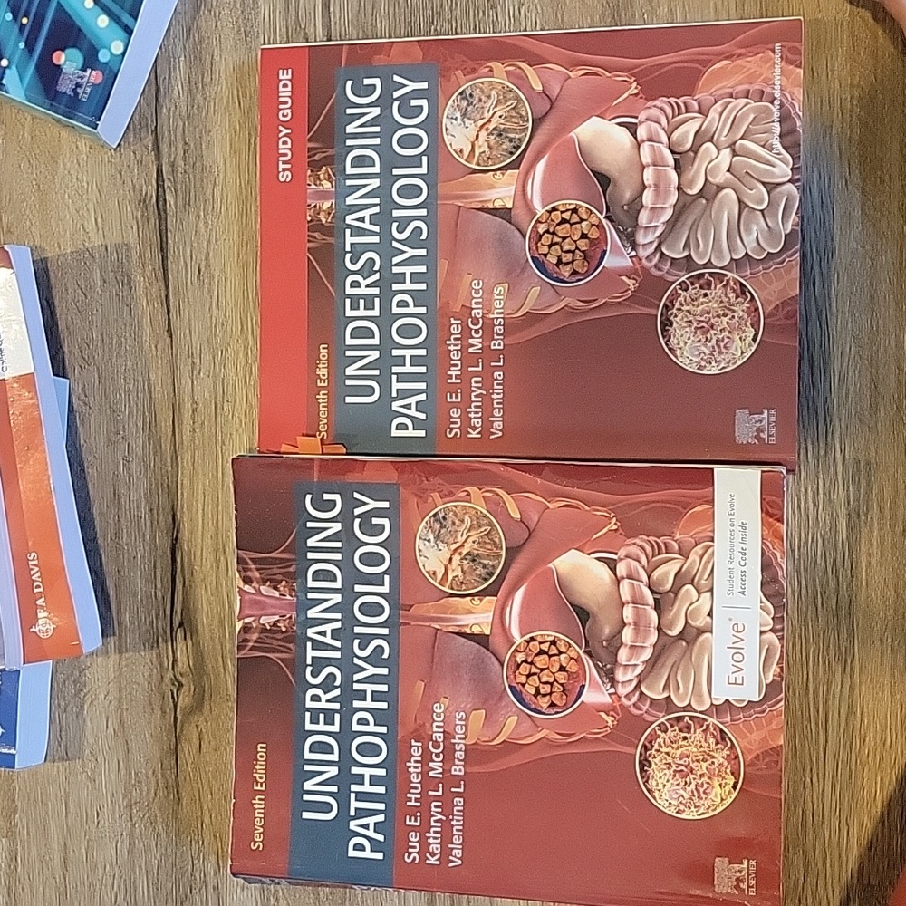 Understanding pathophysiology book and study guide 7th Ed